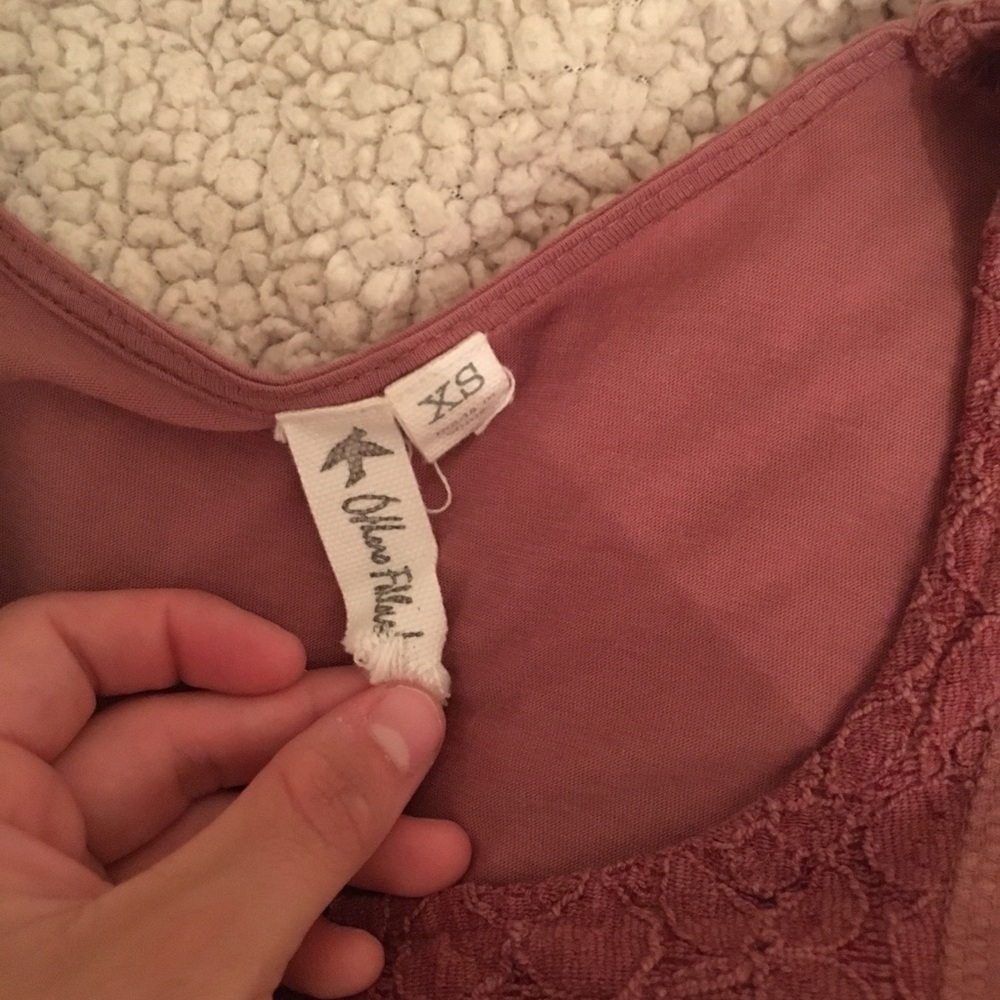 Casual cold shoulder top